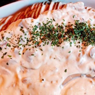 Filet de Dinde en Sauce Champignon